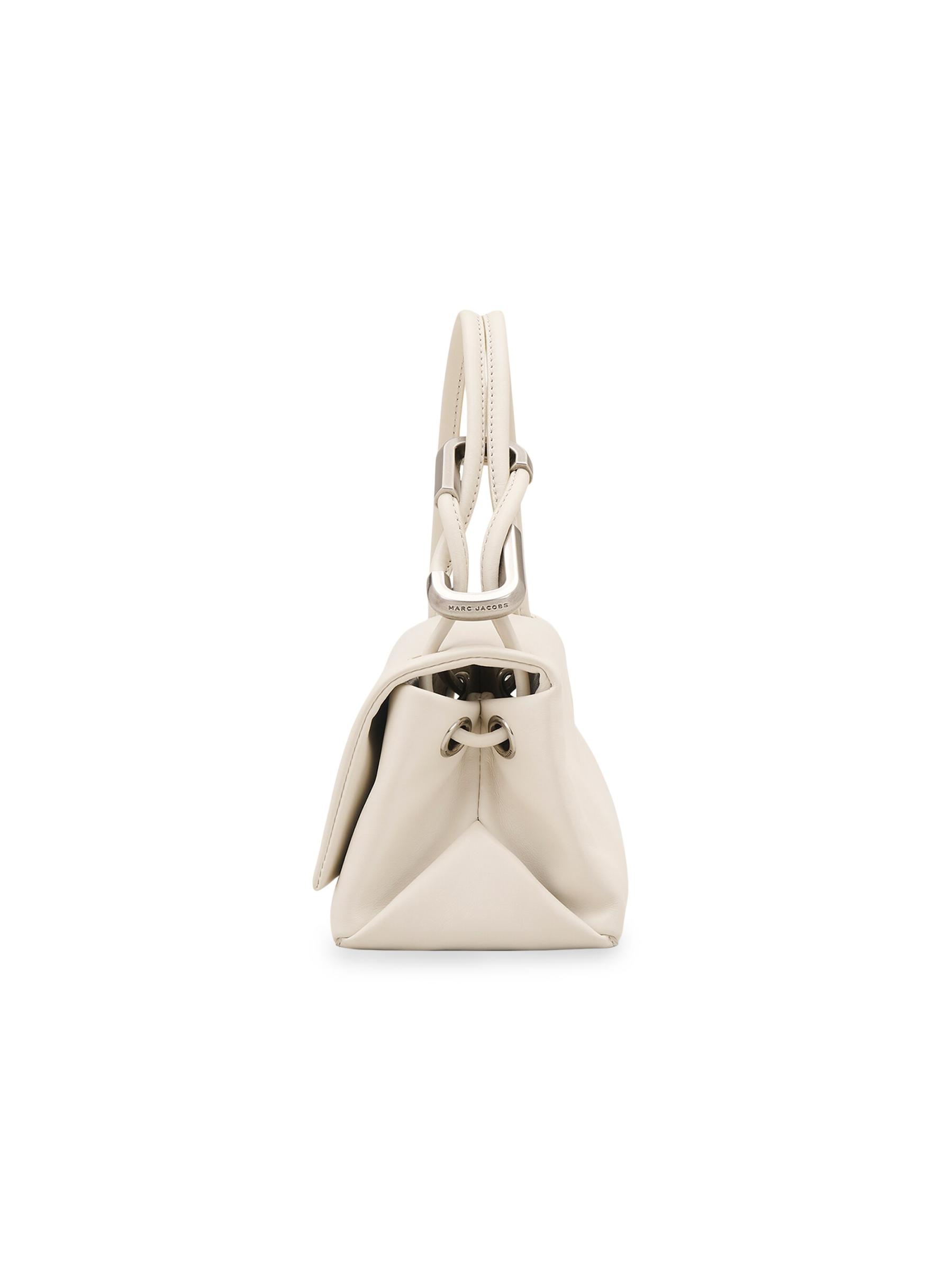 Shop Marc Jacobs - The Mini Dual Leather Top Handle Bag