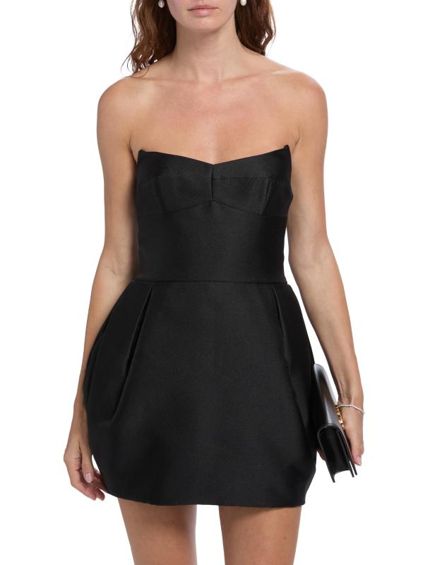 #2: فستان قصير من باوري توليب - أسود