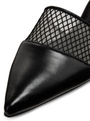 Shop Manolo Blahnik - Jatelah Nappa Leather Flats | Saks