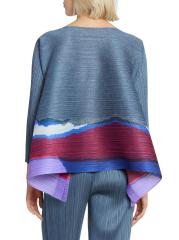 Shop Pleats Please Issey Miyake - Grainy Colors Top | Saks Fifth
