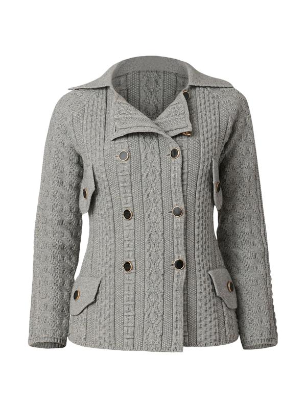 جاكيت Wes Knit مزدوج الصدر