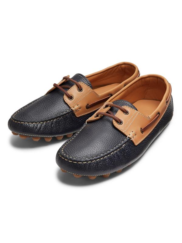 Tod's - ゴンミーノ・バブル・レザー・ボートシューズ を