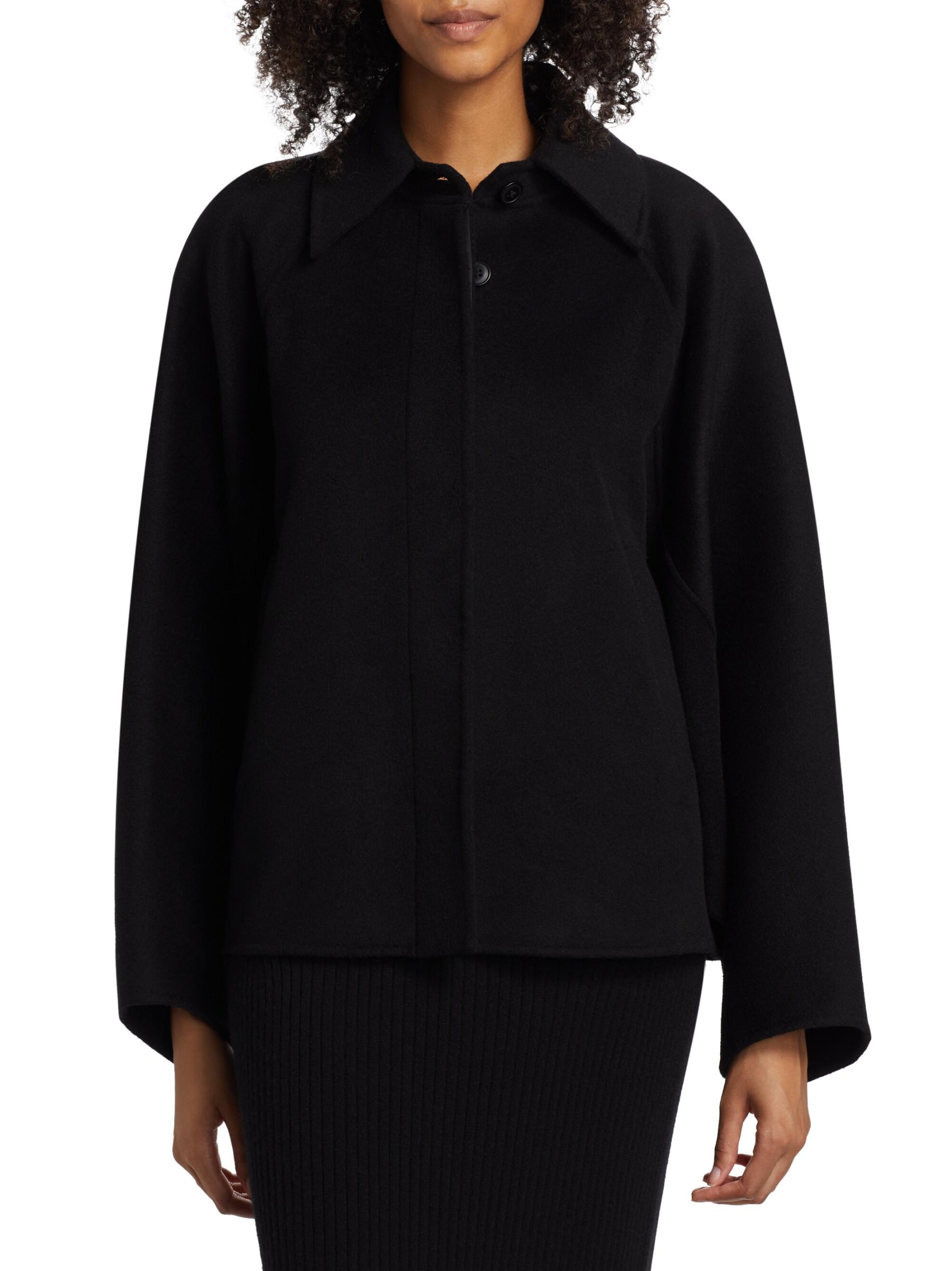LOULOU STUDIO ANDRABLACK 関税送料込 Loulou Studio Black Theodora Tote Loulou Studio