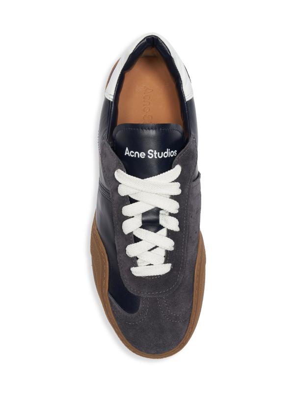 Acne Studios - バーズ・レザー・ロー・トップ・スニーカー を