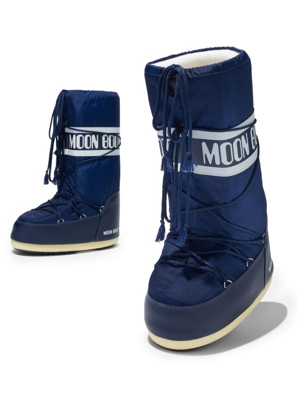 #3: حذاء نايلون مبطن بأيقونة للأطفال الصغار - أزرق