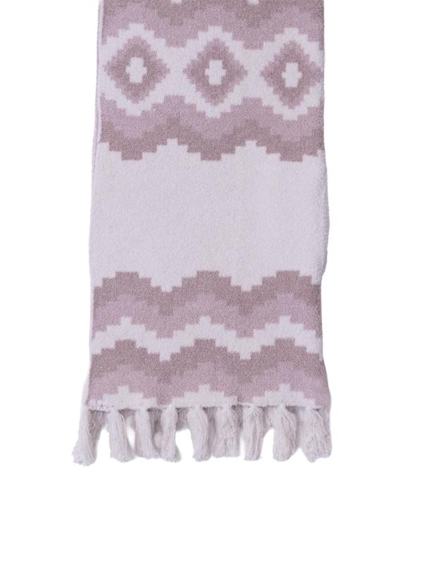 #4: غلاف أنيق ومريح مزين بأهداب من الفسيفساء - وردة باهتة متعددة