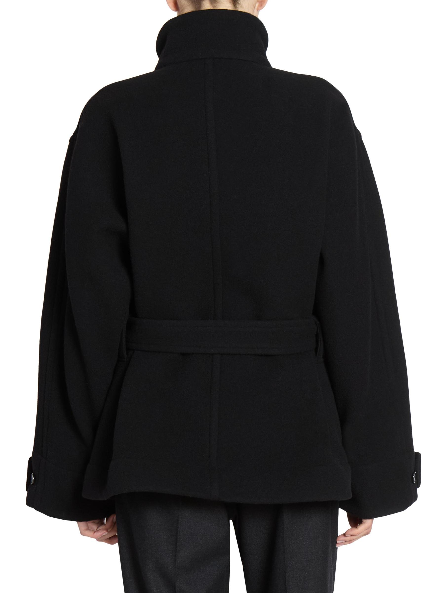 【25AW・新品】LEMAIRE バスローブコート 36　ブラック 25AW・新品】LEMAIRE バスローブコート 36 ブラック - メルカリ