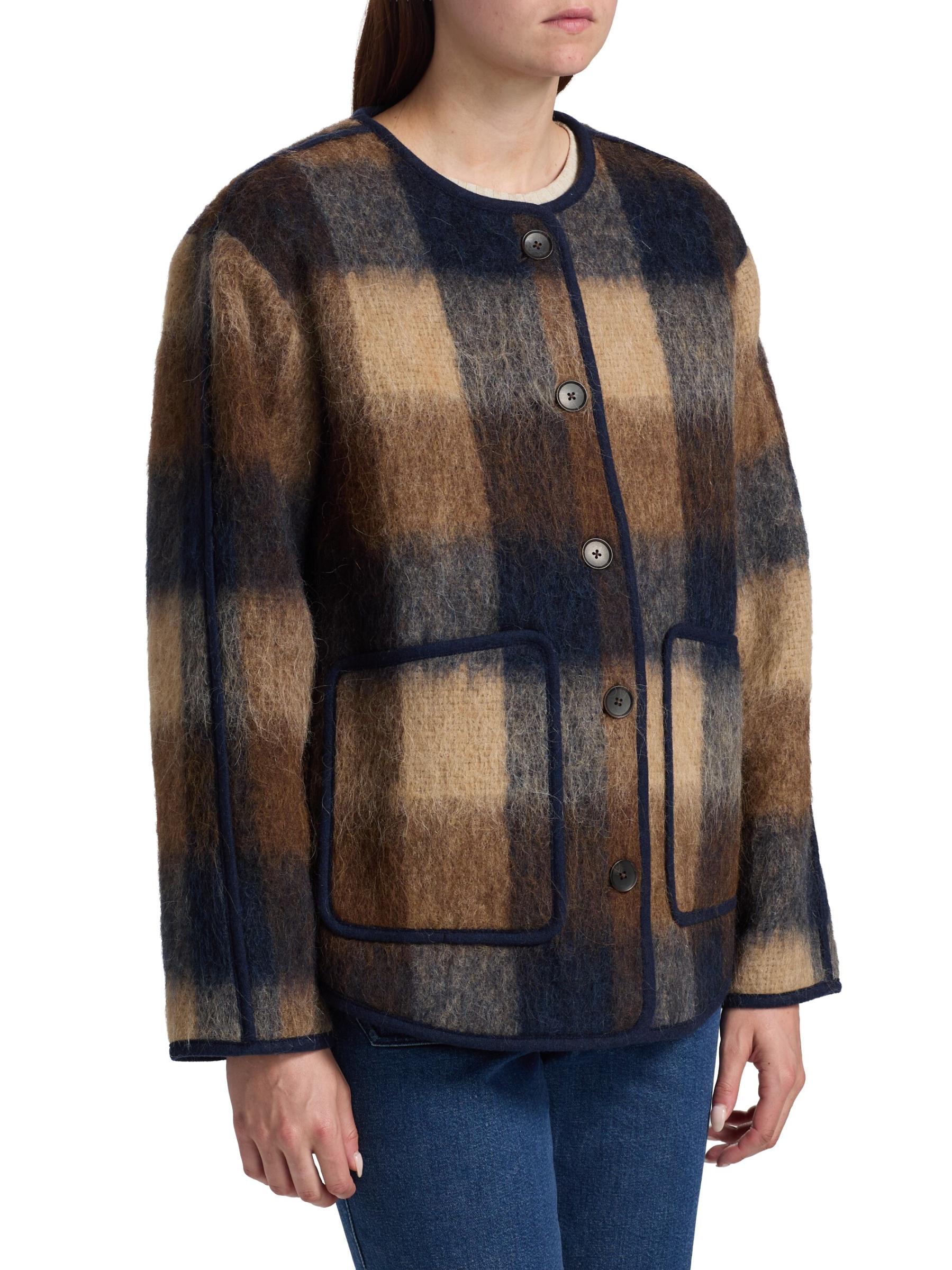 Janet Plaid Jacket