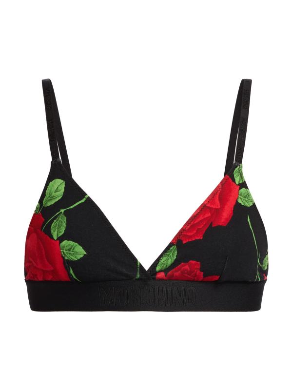 Moschino Intimo Donna Rose Triangle Bra