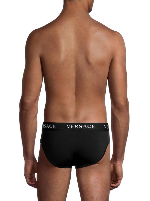 Shop Versace - Logo Briefs | Saks Fifth Avenue Saudi Arabia