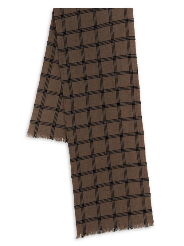 وشاح من مزيج الصوف من COLLECTION Check