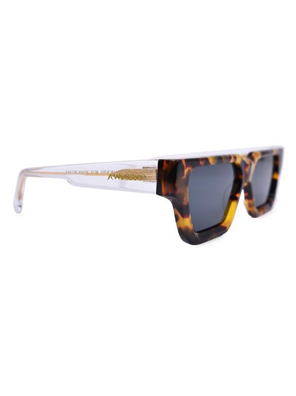 Soul V2 Leopard 54MM Rectangular Sunglasses