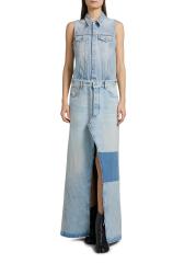 【MM6 MAISON MARGIELA】デニムドレス ロング ※送料込 MM6 Maison Margiela（ｴﾑｴﾑｼｯｸｽ ﾒｿﾞﾝ ﾏﾙｼﾞｪﾗ）の「MM6 Maison