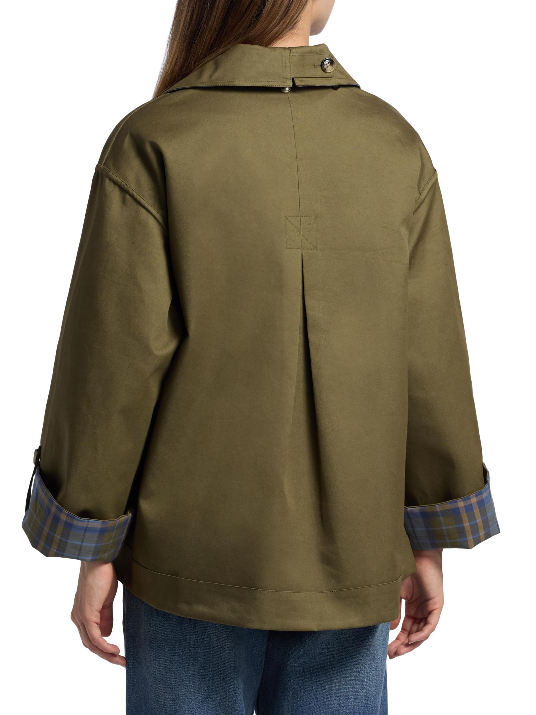 Damson Madder - ジェリー・クロップ・トレンチコート を