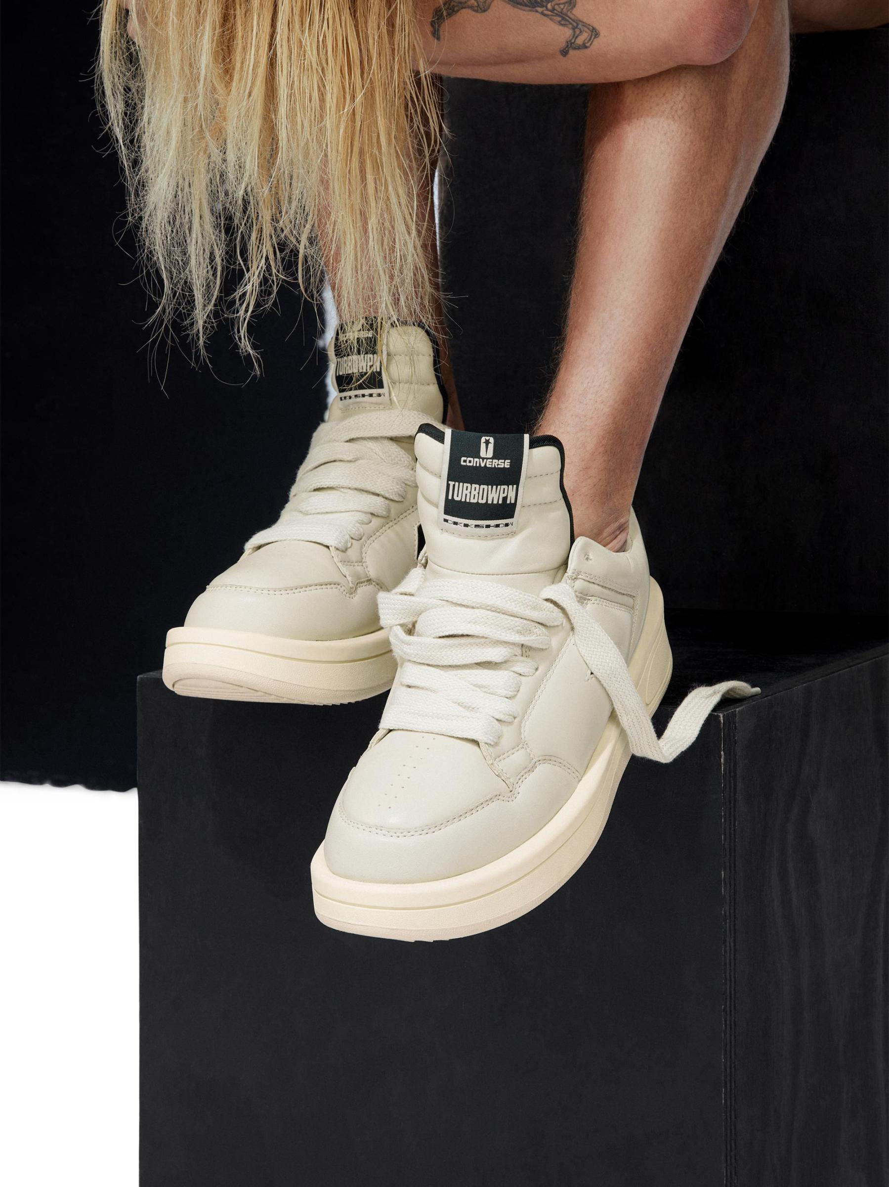 Shop DRKSHDW by Rick Owens - Converse x DRKSHDW TURBOWPN Low