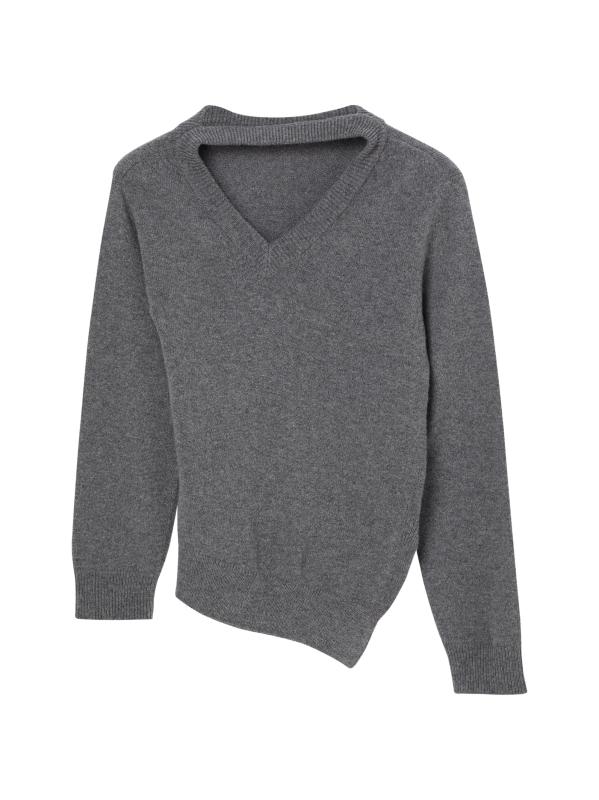 元マーロ 97 Rue des Mimosas カシミヤ アーガイルニット 54 元マーロ 97 Rue des Mimosas カシミヤ アーガイルニット 54
