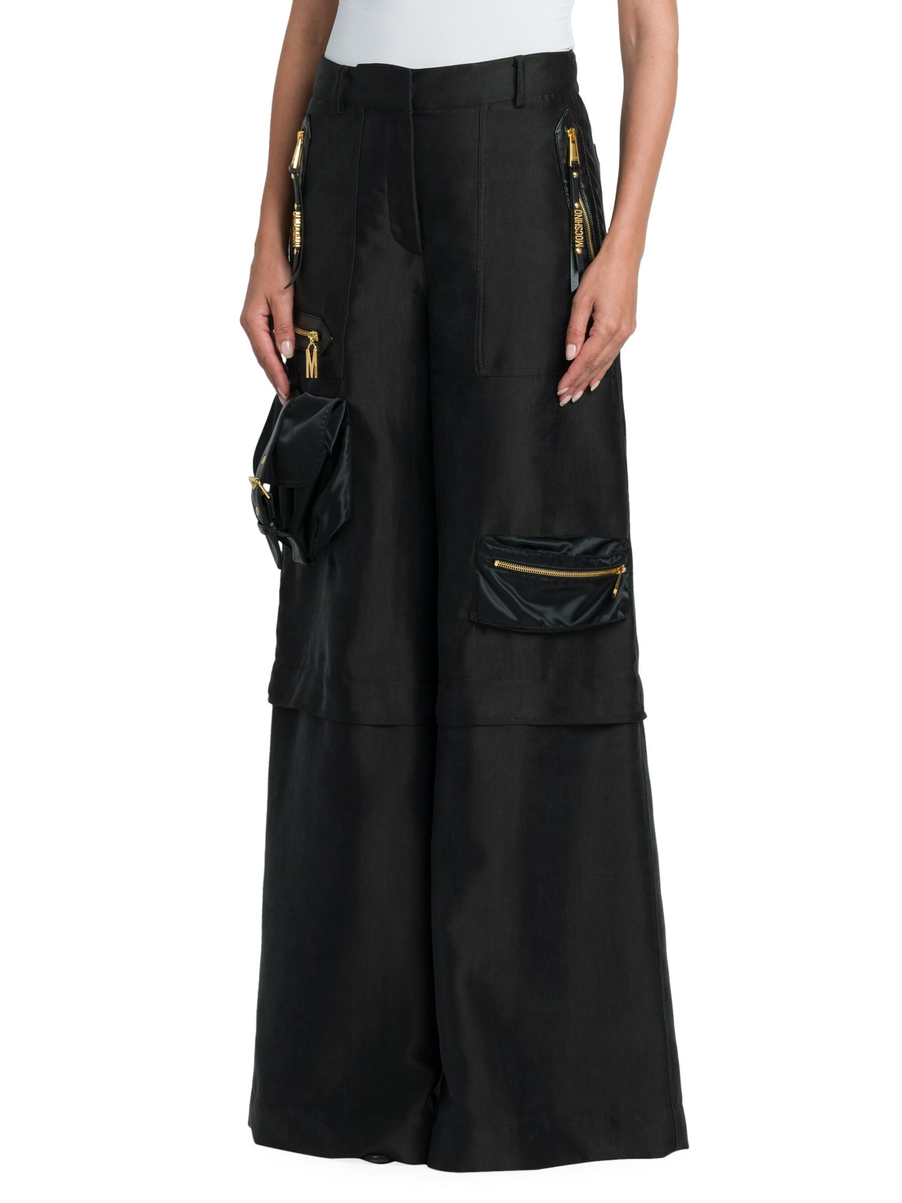 【送料&関税込】Moschino Wide Leg Trousers Shop Moschino - Archive Wide-Leg Utility Pants | Saks Fifth