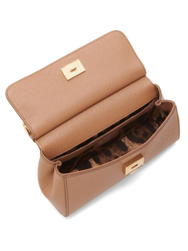 Dolce＆Gabbana★SICILY レザー トップハンドルバッグ★ DOLCE&GABBANA - シシリーレザートップハンドルバッグ を