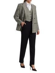 Shop WARDROBE.NYC - Glen Check Double-Breasted Blazer | Saks