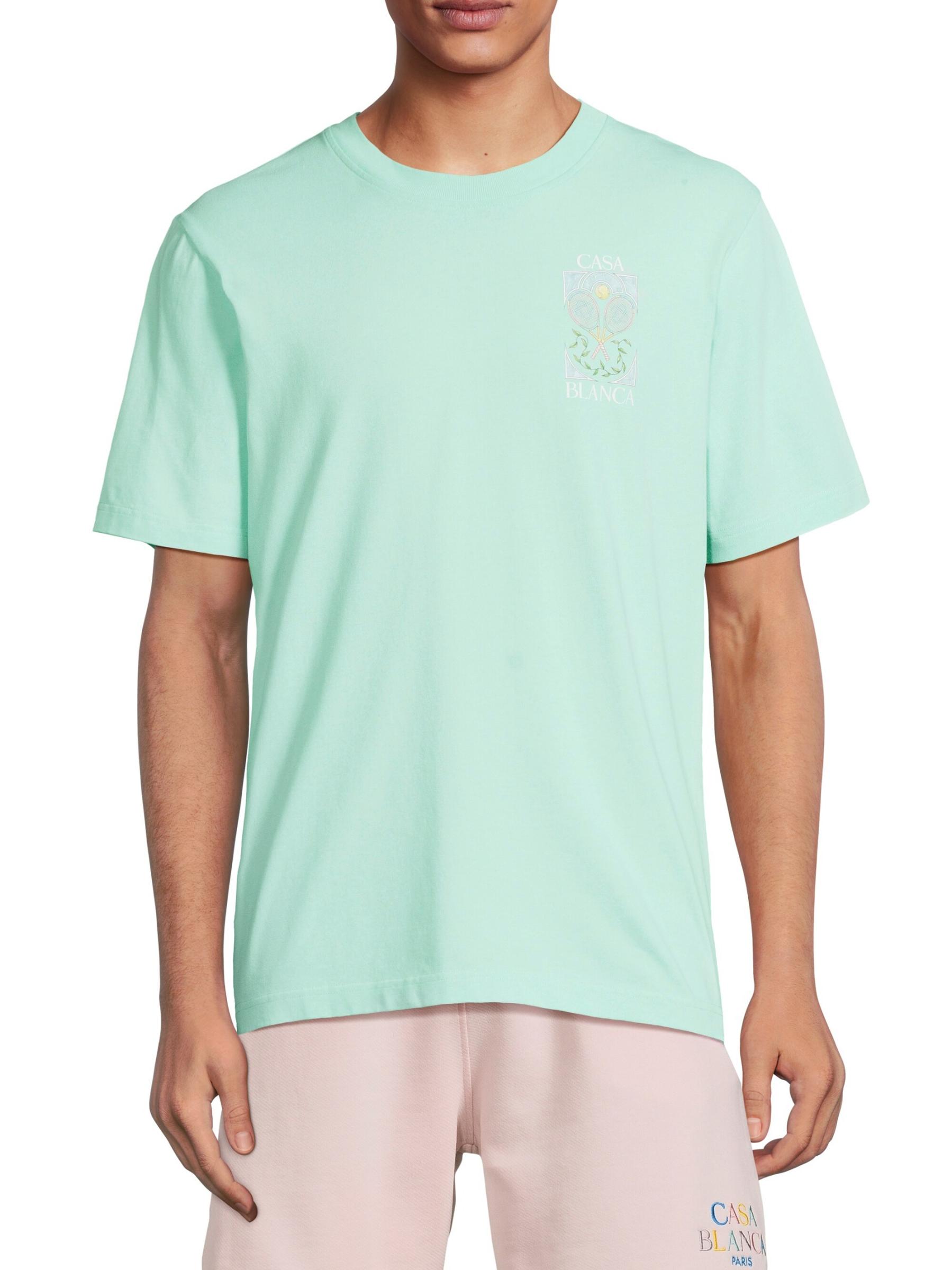 [CASABLANCA]オーガニックコットンジャージー Tシャツ Casablanca - グラフィックコットンTシャツ をオンライン購入
