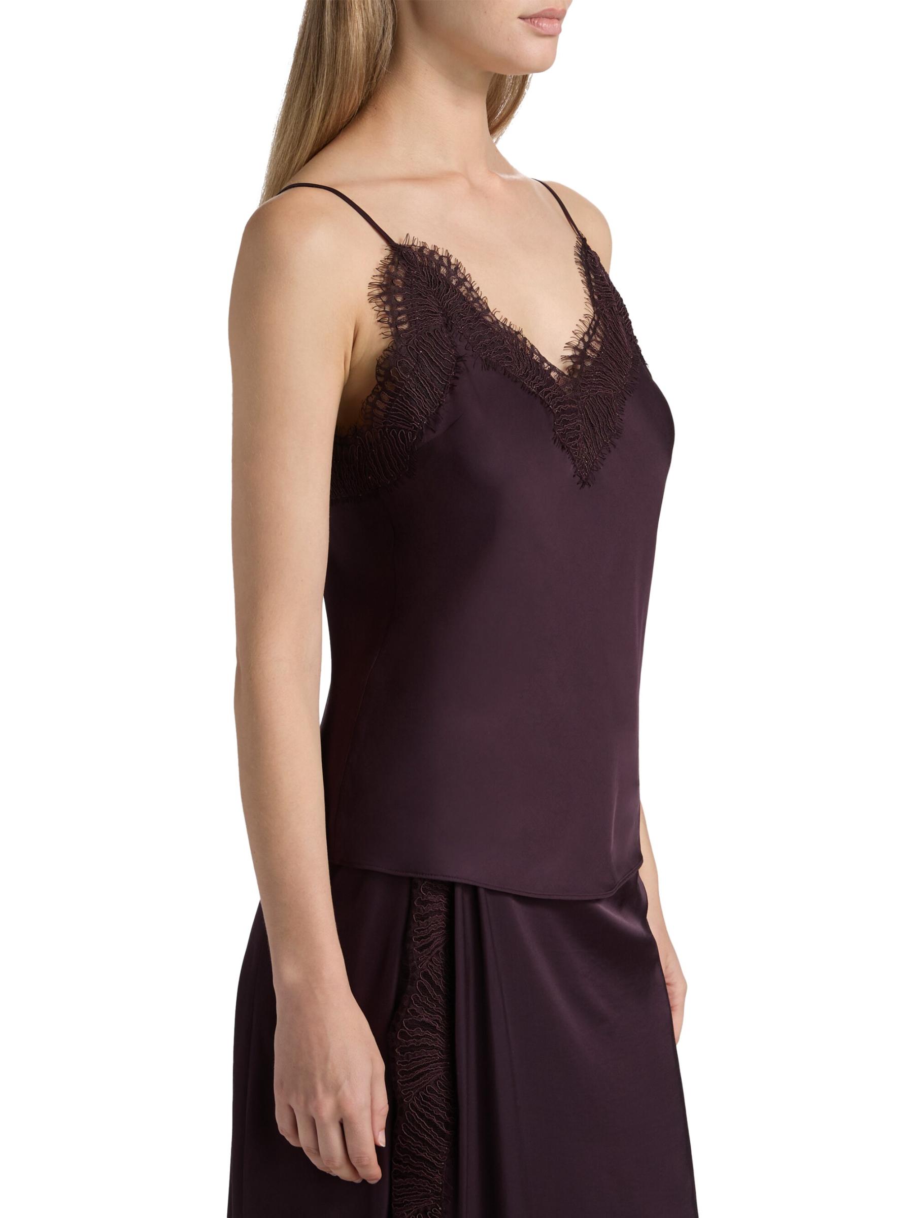 Presley Lace-Trim Relaxed Top