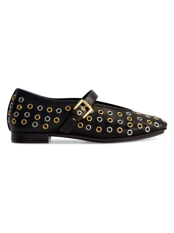 Saks Fifth Avenue 黒 バレエシューズ Cendrillon Haute バレエフラット【New Size】｜バレリーナ