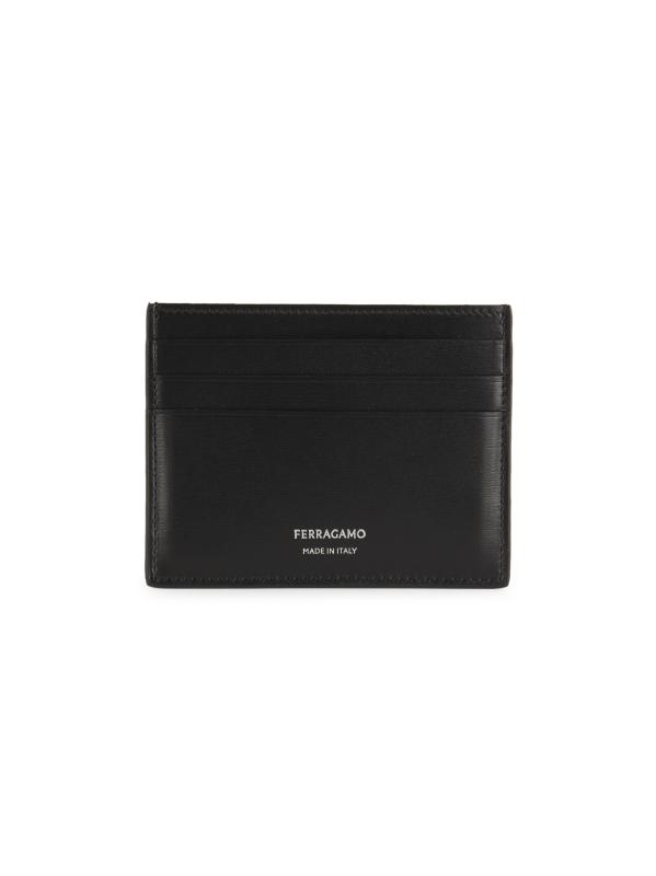 小物 BELONGINGS CARD CASE[BLACK] Harley-Davidson® Men's Classic Genuine Pebble Leather B&S