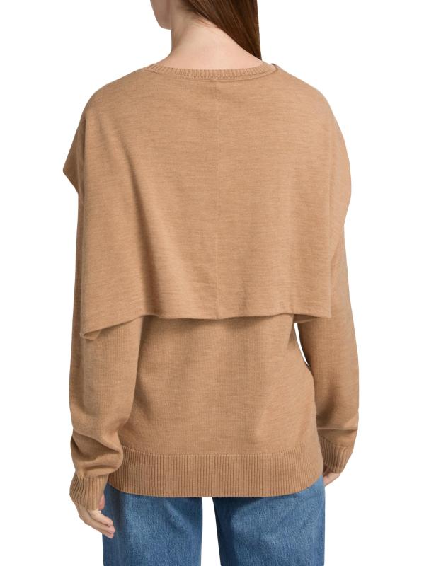 #4: سترة ستيفان من الصوف المزدوج - لاتيه