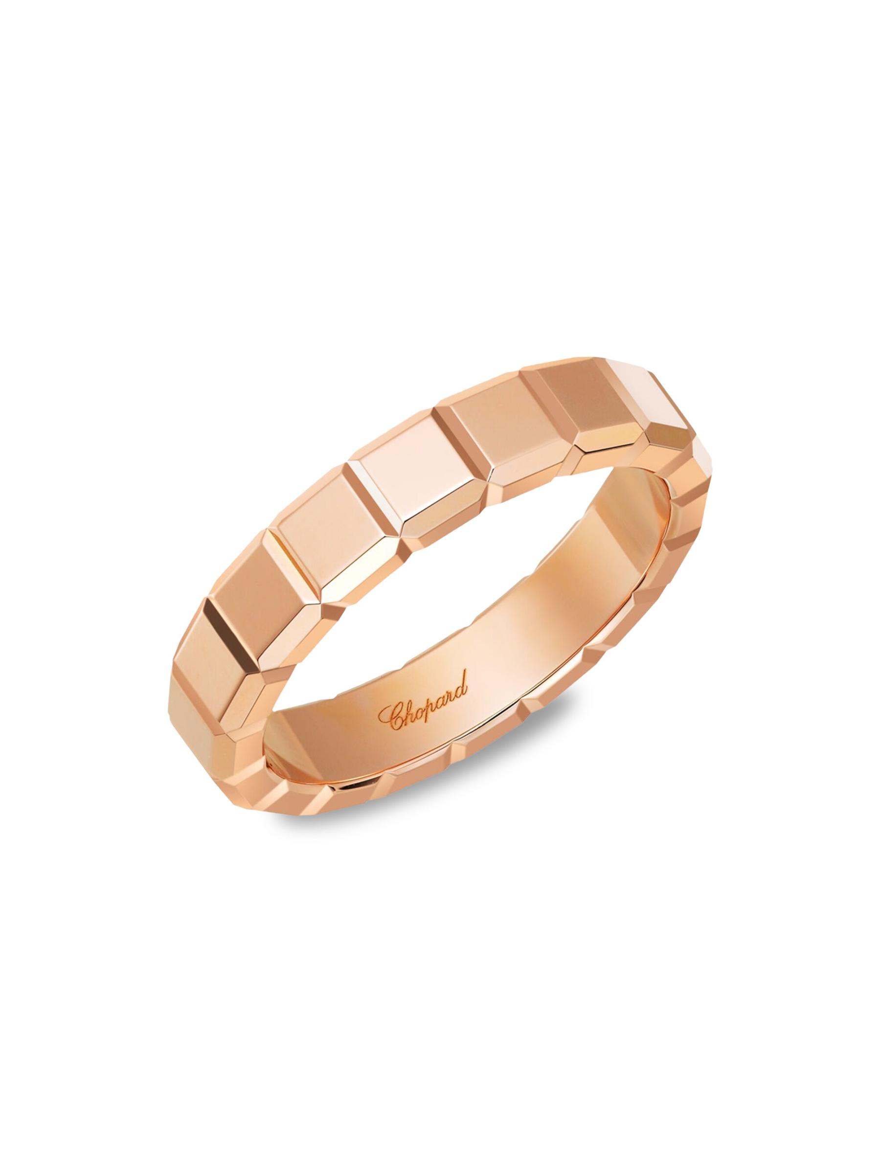 K１８Ｋ　ショパール リング　ローズゴールド Chopard - アイスキューブ 18Kローズゴールド＆ダイヤモンド