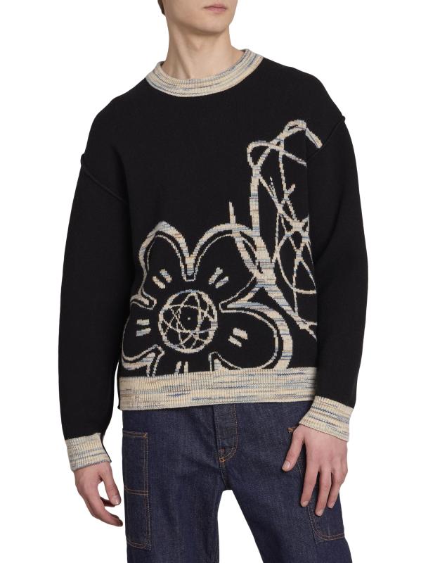 #5: سترة فوتورا من الصوف القابل للتمدد بوجهين - أوف وايت