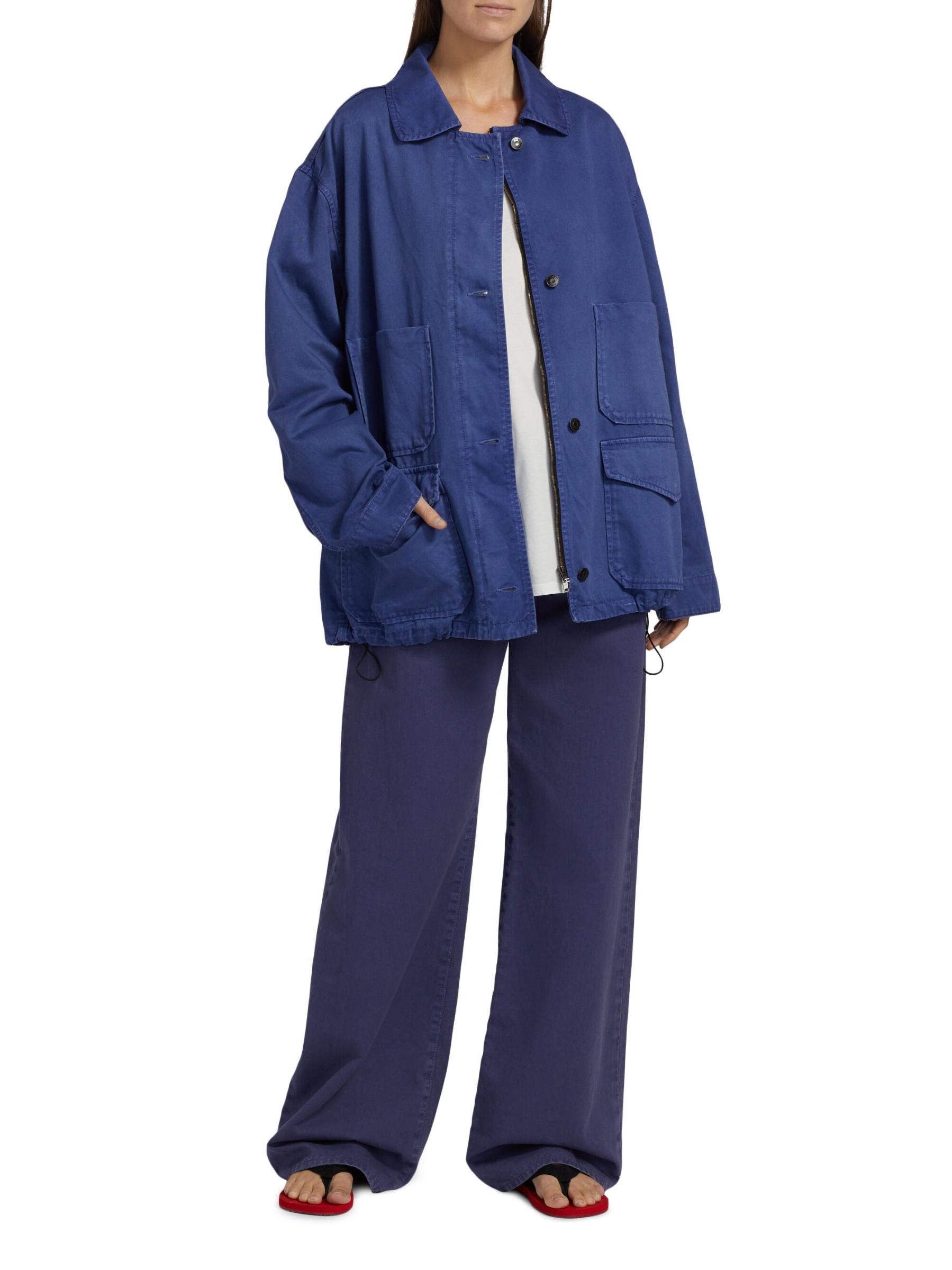 Shop The Row - Jolene Cotton Shacket | Saks Fifth Avenue