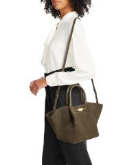 Kaufe DeMellier Midi New York Umhängetasche aus Wildleder und