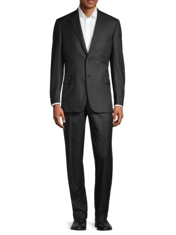 #5: بدلة صوف كلاسيكية - أسود