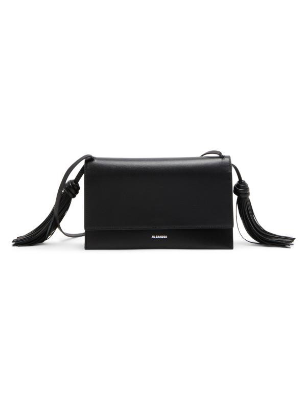 【JIL SANDER】レザークロスボディバッグ JIL SANDER Knot レザークロスボディバッグ (Jil Sander