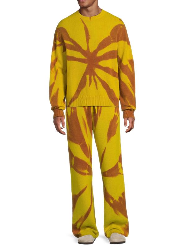 #6: بنطال لاونج من الكشمير الأسطوري - السترونيل مع الأرز الأحمر