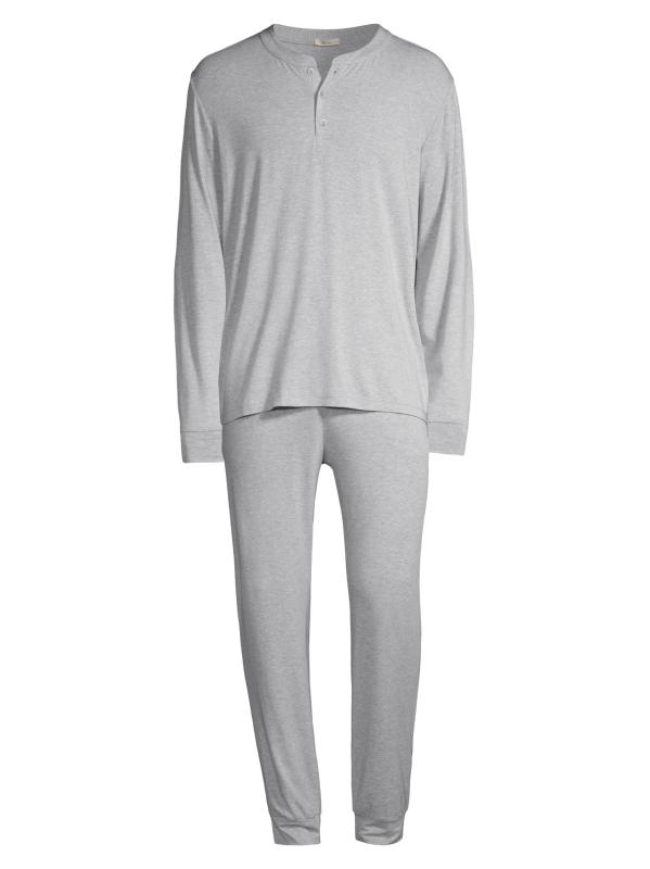 Henry 2-Piece Henley Pajama Set