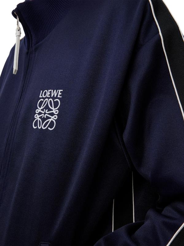 LOEWE 24AWトラックスーツジャケット トラックスーツ ジャケット（テクニカルジャージー） ブラック