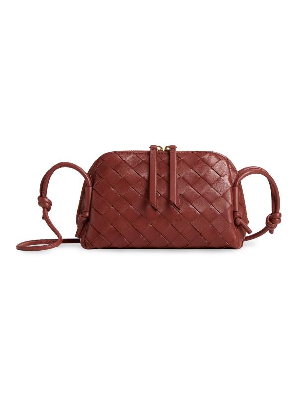 BOTTEGA VENETA☆ナッパレザー ポーチ バッグ Bottega Veneta Zip Leather Pouch Shoulder Bag | Neiman Marcus