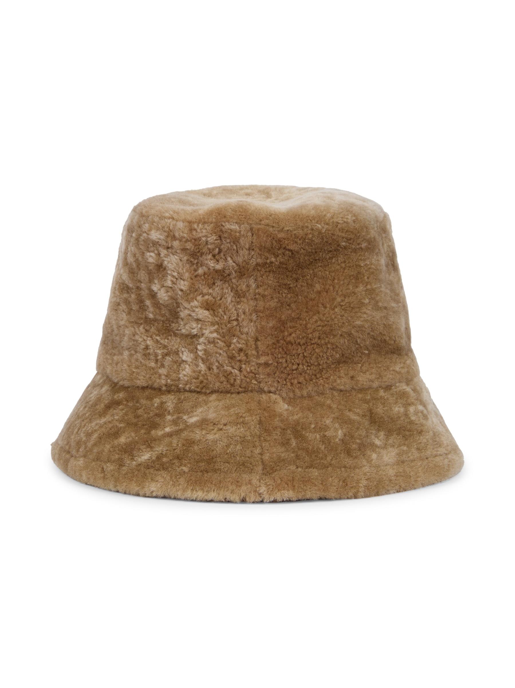 ハット LOEWE SHEARLING BUCKET HAT Loewe Shearling bucket hat Loewe
