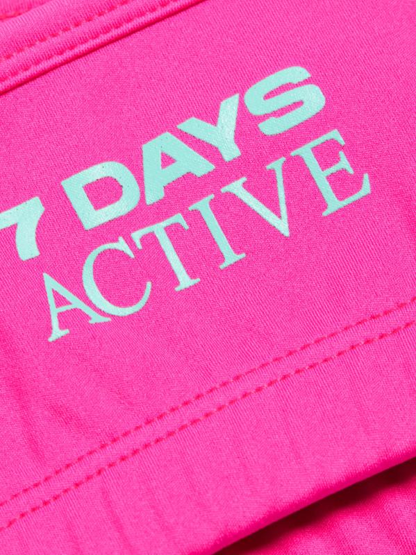 #6: حمالة صدر يوجا خفيفة - بينك جيو