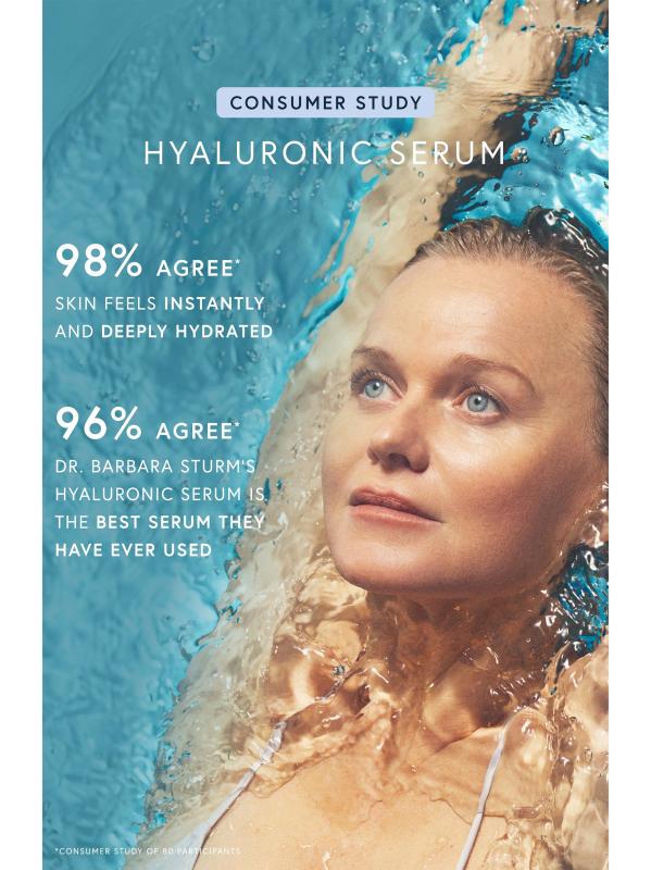 #5: سيروم الهيالورونيك فاخر الحجم - بقيمة 1080 دولارًا - NO COLOR