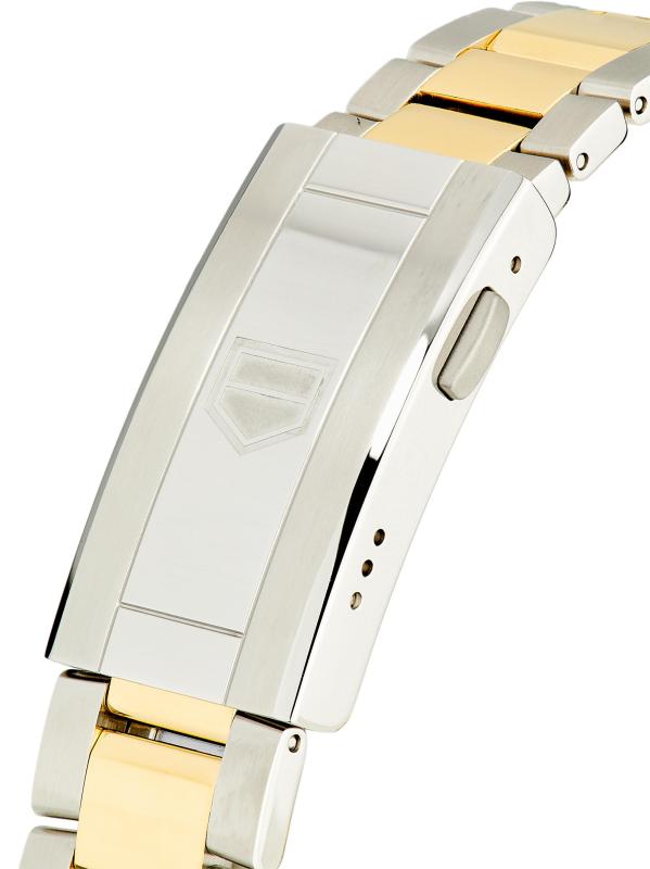 #4: ساعة أكواريسر من الفولاذ المقاوم للصدأ والذهب الأصفر عيار 18 قيراط/40 مم - متعدد