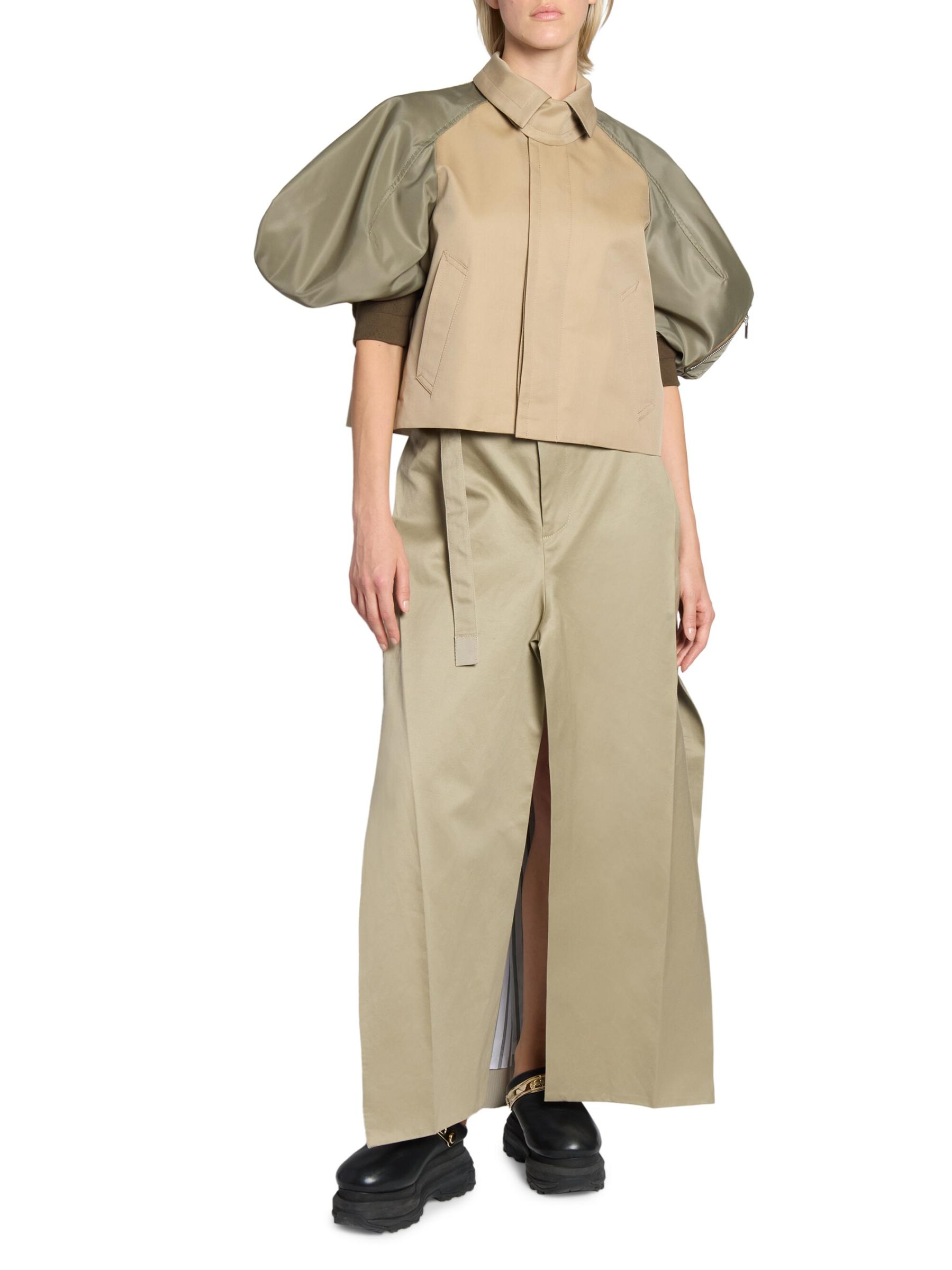 ■sacai■サカイ■ Belted Cotton Chinos Skirt ■スカート Cotton Chino Skirt | sacai Official Store サカイ オフィシャル