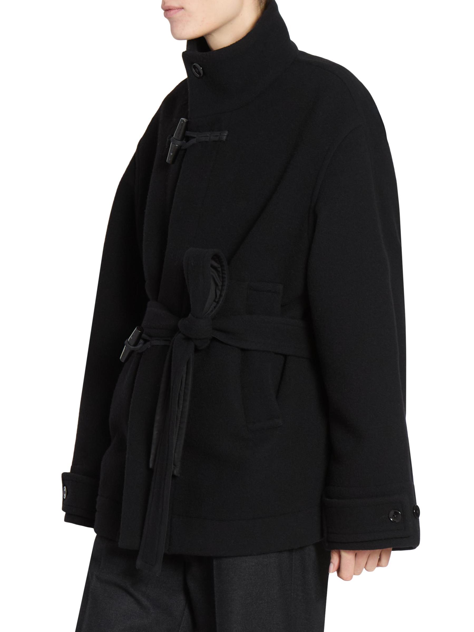 Lemaire - ショート・バスローブ・ダッフルコート をオンライン