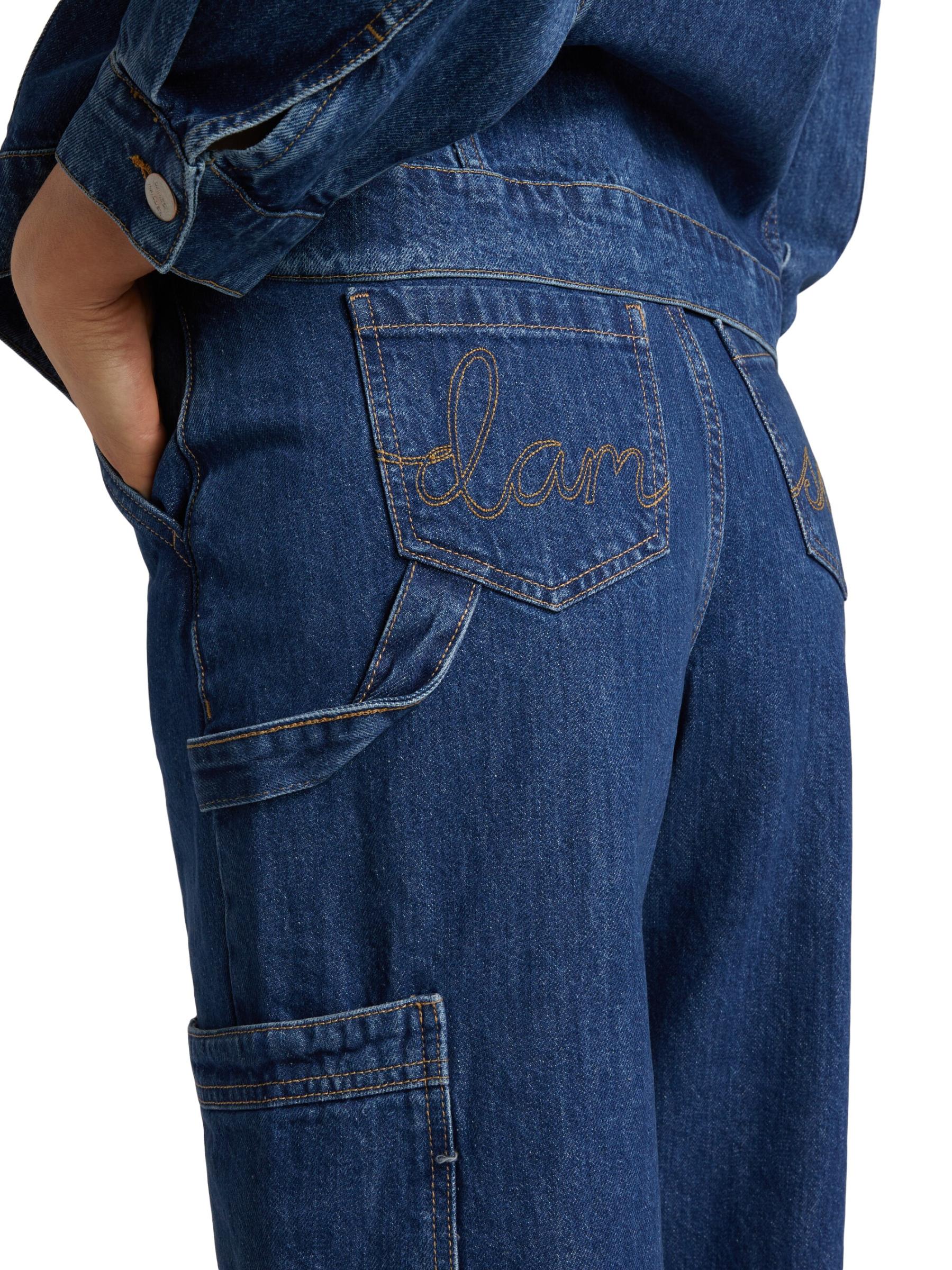 Shop Damson Madder - Iza Denim Culottes | Saks Fifth Avenue