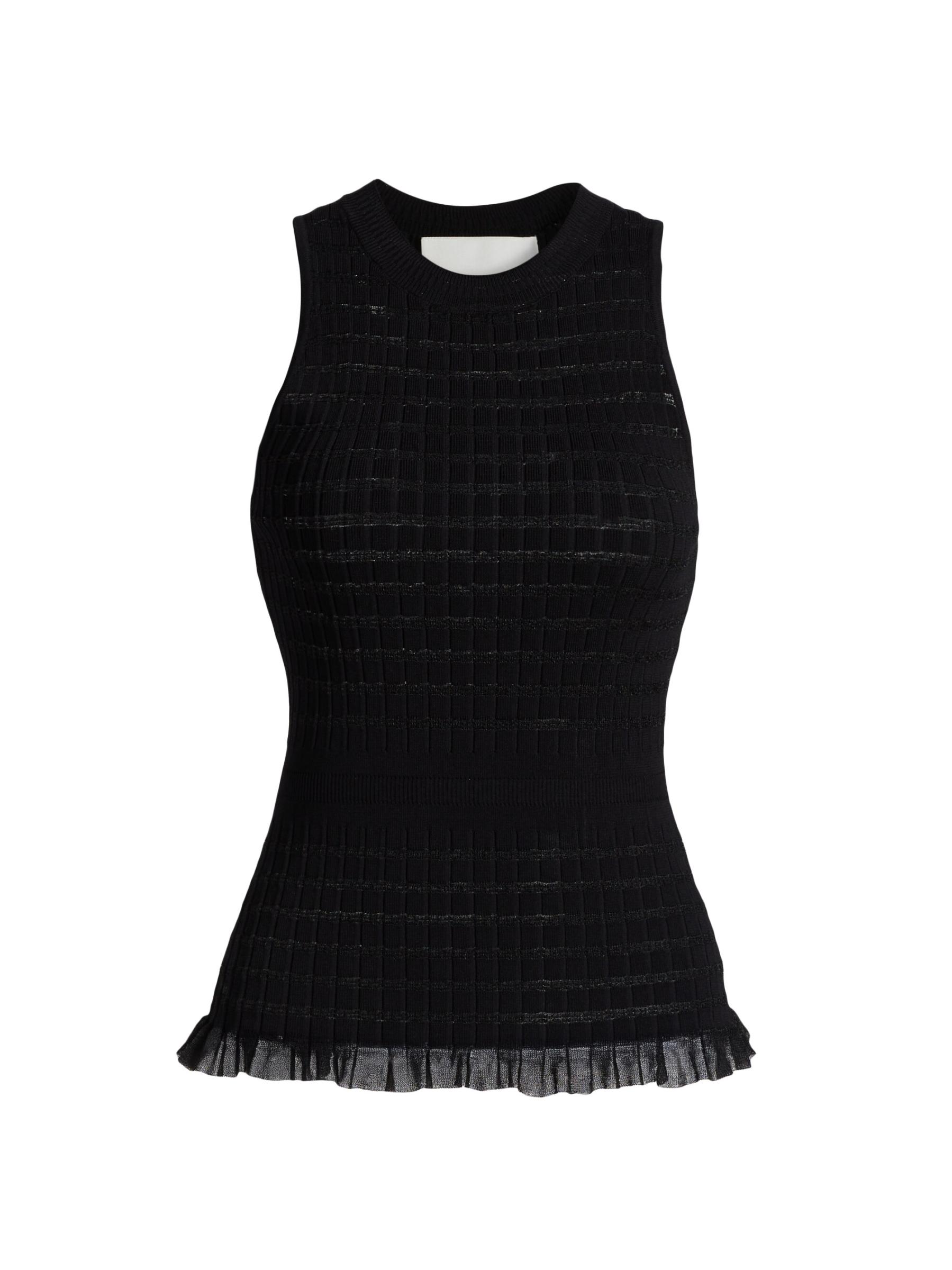 3.1 Phillip Lim - 【新品】3.1 philip lim  ニットタンク 3.1 Phillip Lim - テクスチャードニットタンクトップ を