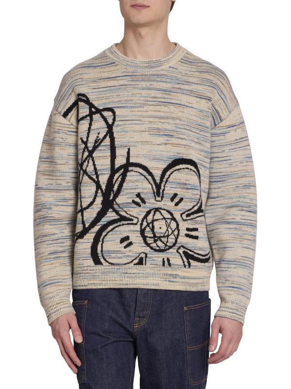 #2: سترة فوتورا من الصوف القابل للتمدد بوجهين - أوف وايت