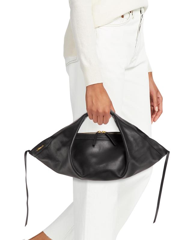 #2: حقيبة لونا ليذر هوبو - أسود