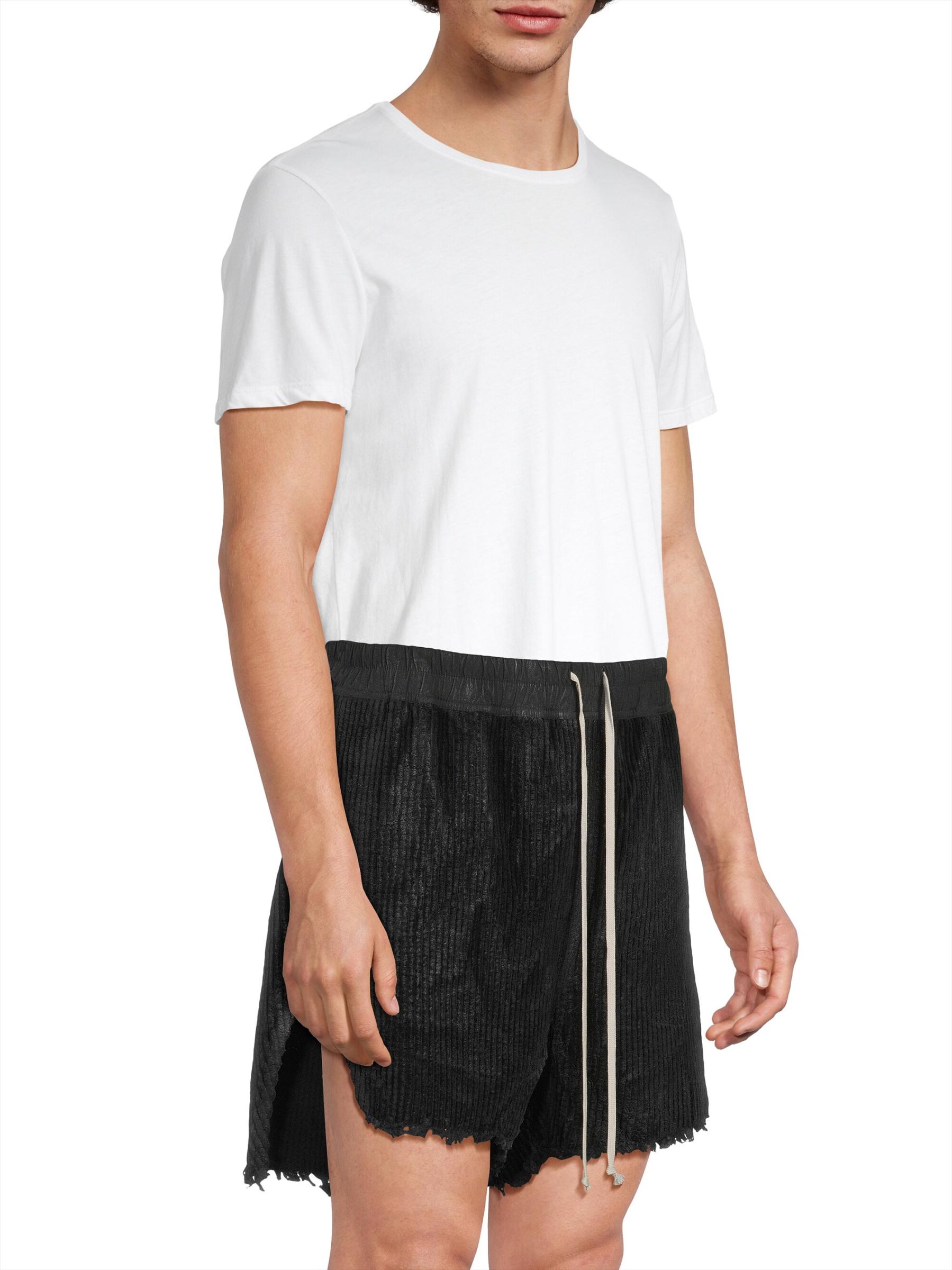 Shop Rick Owens - Corduroy Long Boxer Shorts | Saks Fifth
