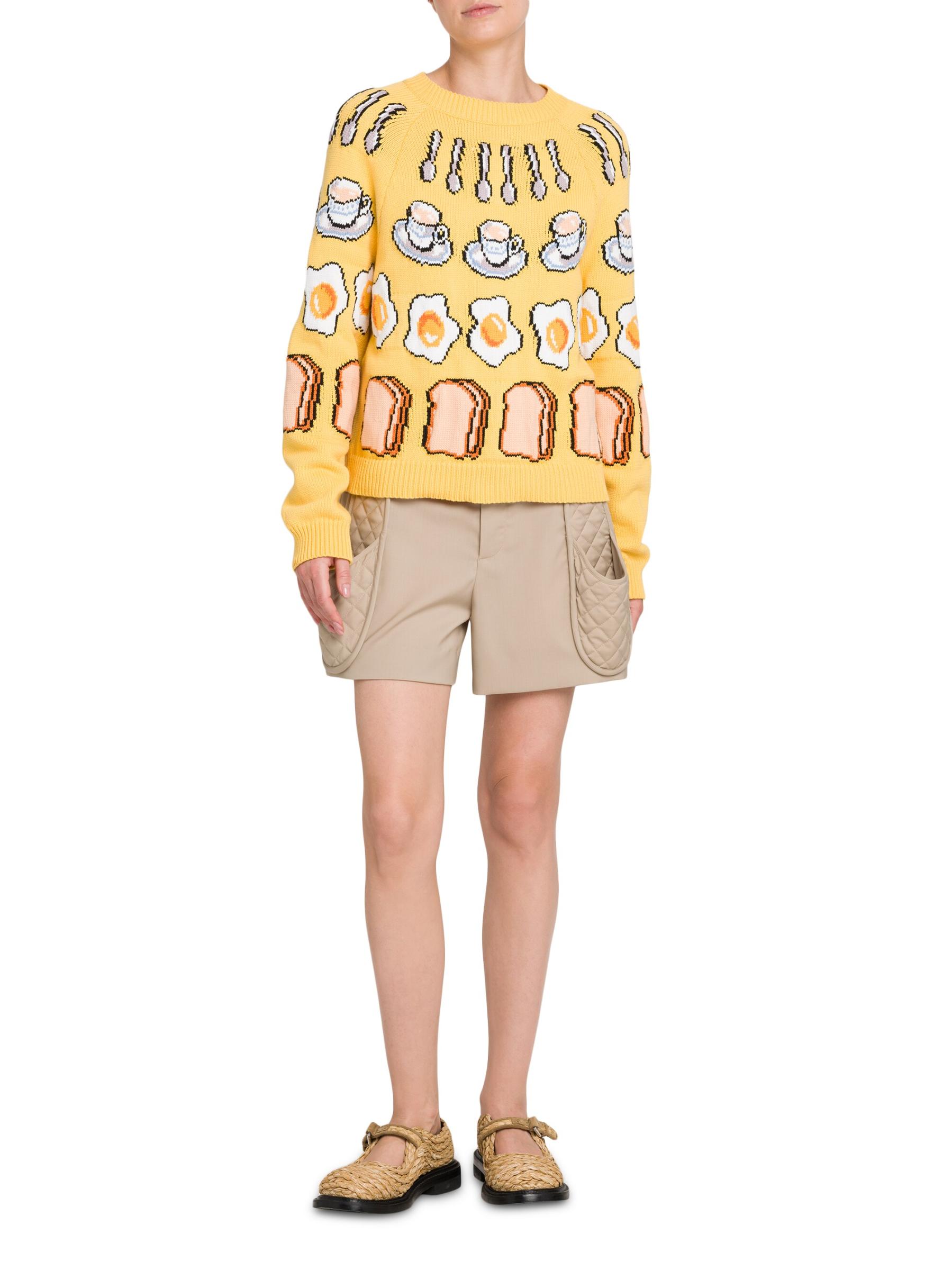 【関税込み】Moschino イエロー Eggs セーター 28571181_57953551_1000.jpg